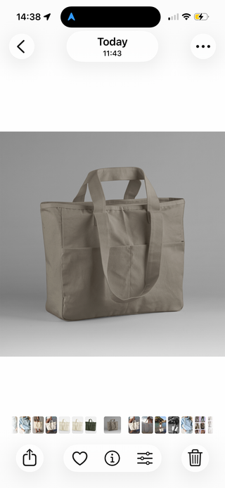 Large mushroom cargo beach & shopper bag *NEW*