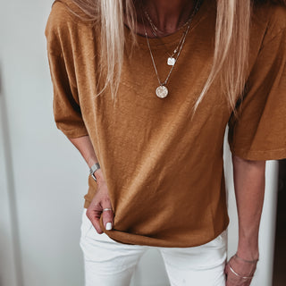 Mustard Martha tee  *NEW*