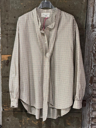 Livonia check blouse *NEW*
