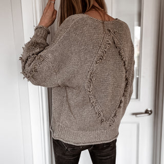 Biscuit Davina tassel knit  *NEW*