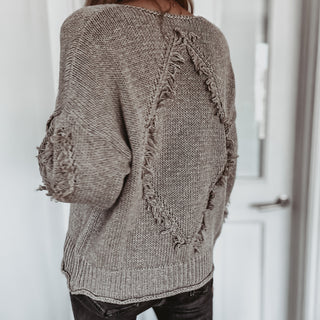 Biscuit Davina tassel knit  *NEW*