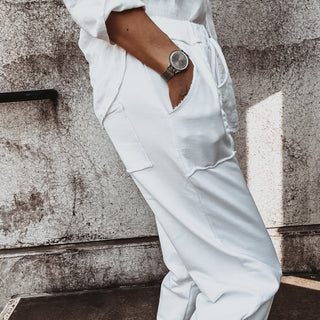 White PARAMOUNT joggers *NEW*