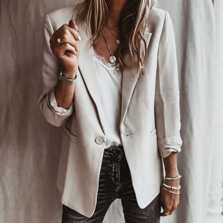 Oatmeal Mika blazer *NEW*