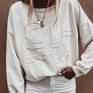 Vintage white CITY sweatshirt *NEW*