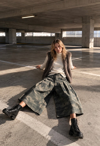 Camo denim bermudas *NEW*