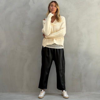 Banditas Cream cross jumper *NEW*