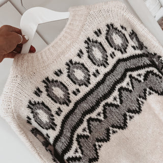 Monochrome slouchy jumper *NEW*