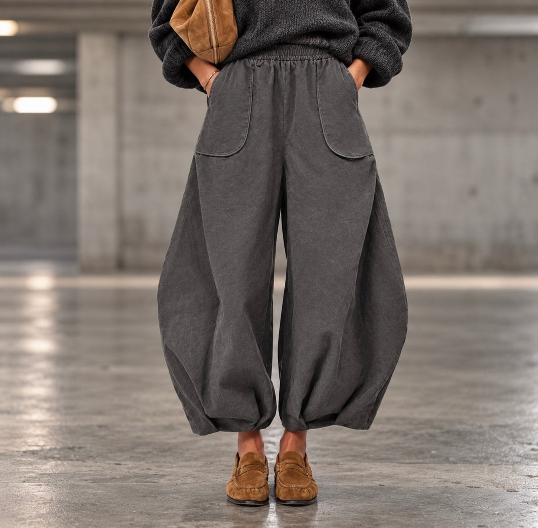 Dark grey balloon pants *NEW*