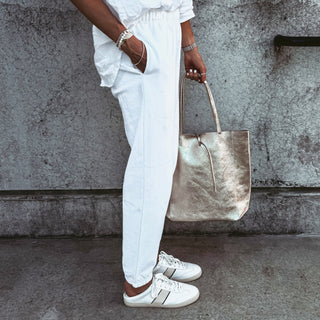 White college joggers *NEW*