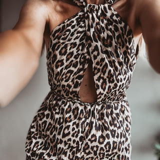 Lara Leopard playsuit *NEW*