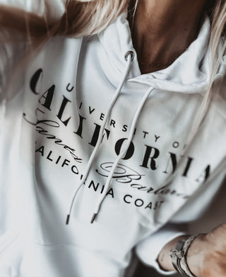 California white hoody *size Uk 12-14*