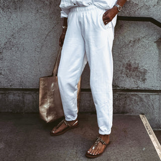 White college joggers *NEW*
