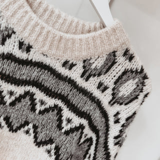 Monochrome slouchy jumper *NEW*