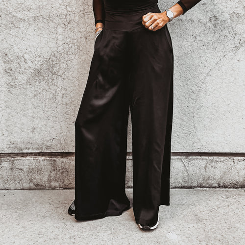 Black Radana palazzo pants