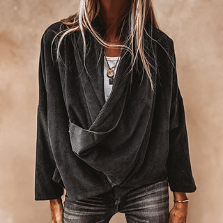 CHARCOAL GREY cord jacket *NEW*