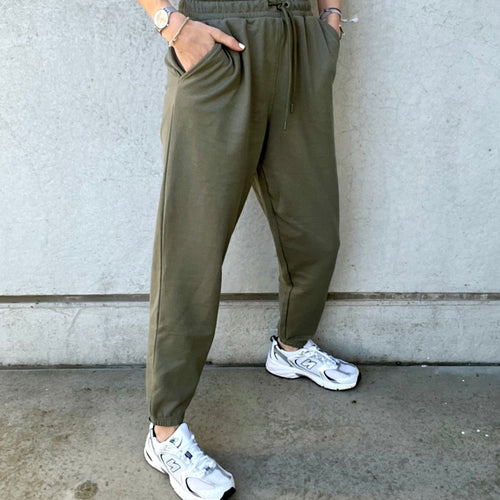 COLLEGE super slouchy khaki joggers *NEW*
