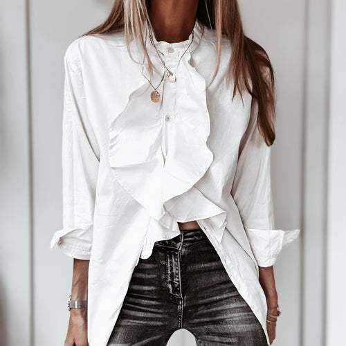 Pika statement ruffle Blouse *NEW*