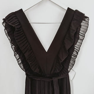 Nottinghill BLACK pleated jumpsuit *NEW*