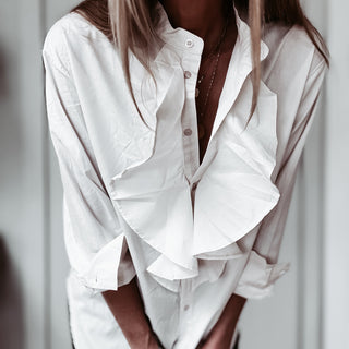 Pika statement ruffle Blouse *NEW*