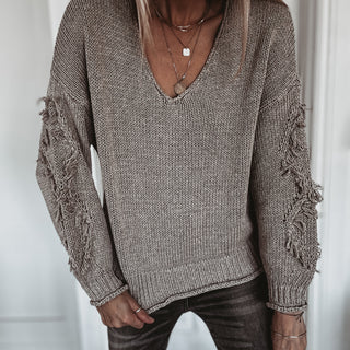 Biscuit Davina tassel knit  *NEW*