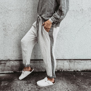 Cannes LIGHT GREY relaxed joggers *NEW*