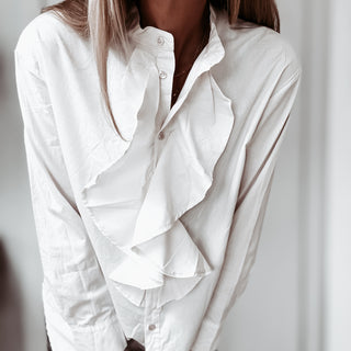 Pika statement ruffle Blouse *NEW*