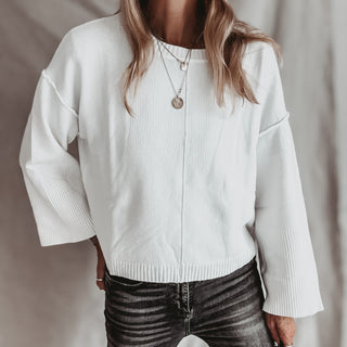 Detachable WHITE roll neck jumper *NEW*
