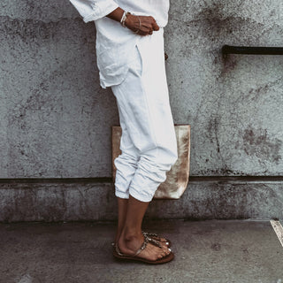 White college joggers *NEW*