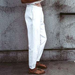 White college joggers *NEW*