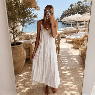 Crete VINTAGE WHITE dress *NEW*