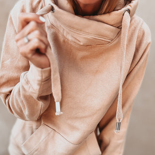 COLLEGE tan Hoody