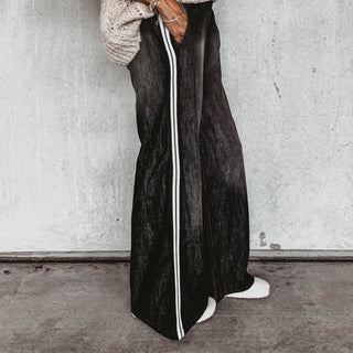 Stripe jean joggers *NEW*