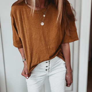 Mustard Martha tee  *NEW*