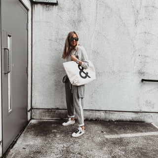 Cannes LIGHT GREY relaxed top *NEW*