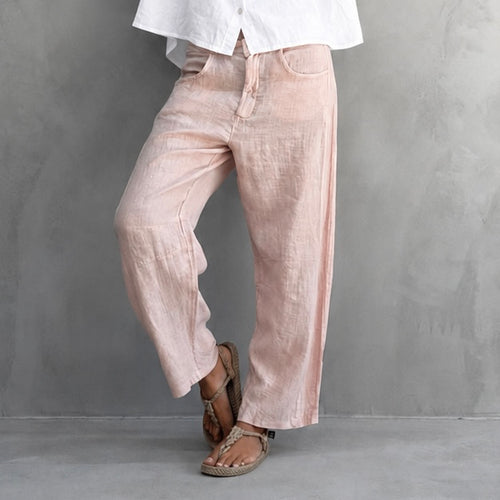 Pink Lina linen chinos *NEW* PRE-ORDER