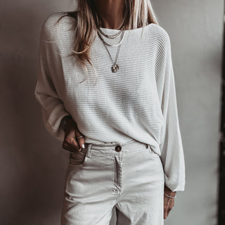 White Madrid sweater *NEW*