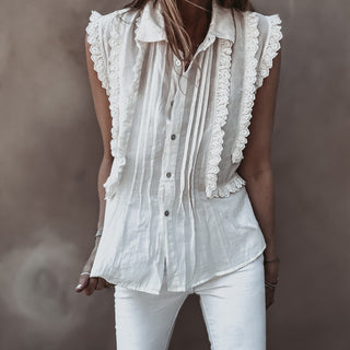 Riad ruffle blouse  *NEW*