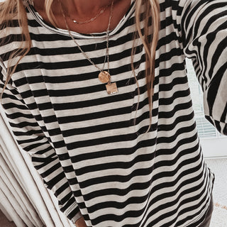 Scoop neck breton striped top *NEW*