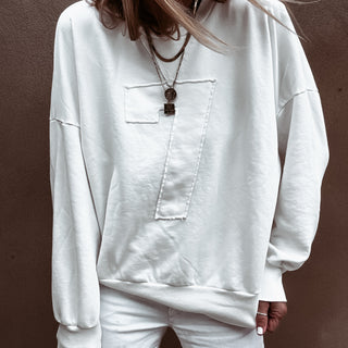 White 7 sweatshirt *NEW*