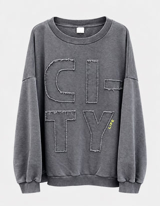 Vintage grey CITY sweatshirt *NEW* (Copy)