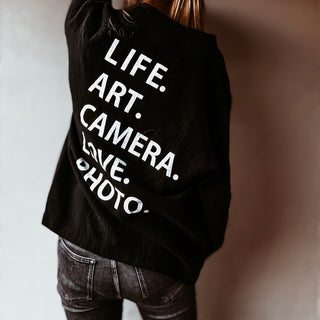 Black/white Life Art Coatigan *NEW*