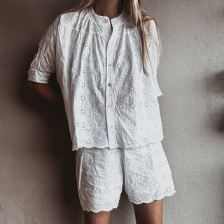 Pasadena Broderie Blouse *NEW*