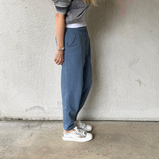 Denim blue college joggers *NEW*