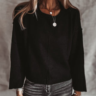 Detachable BLACK roll neck jumper *NEW*