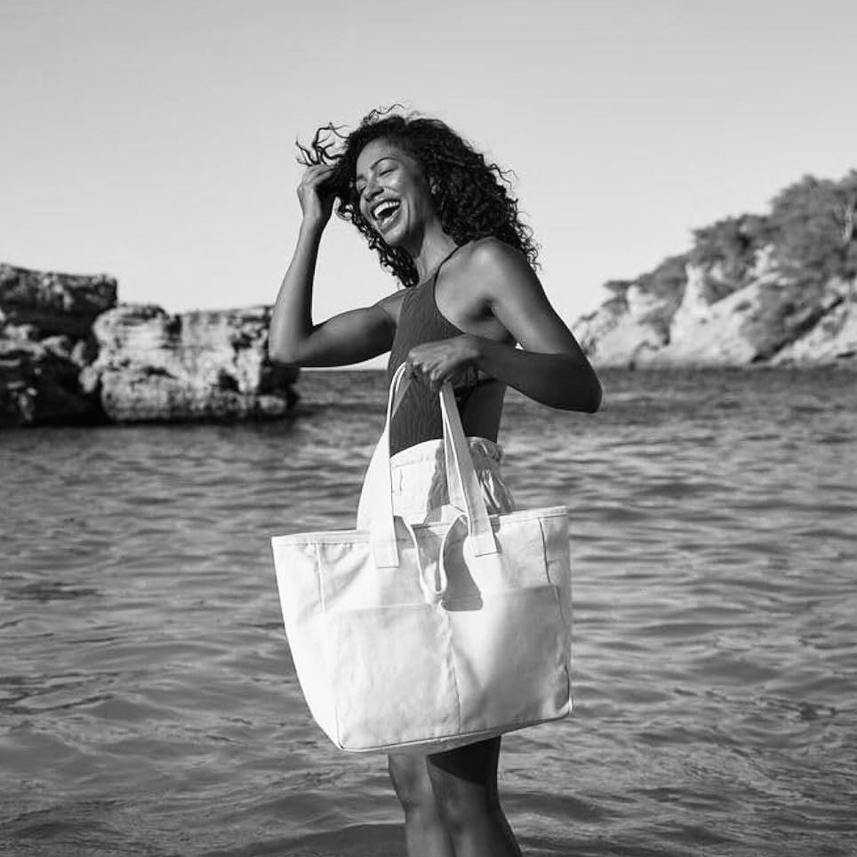Large off white cargo beach & shopper bag *NEW*