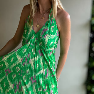 Croatia green meadow dress *NEW*