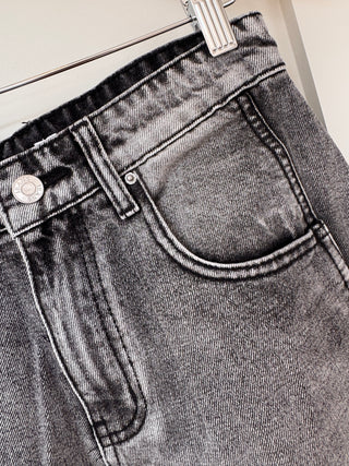 Billie stone washed grey barrel jeans *NEW*