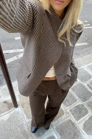 Claudie check blazer *NEW*