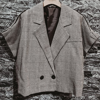 Madi Monochrome Check gilet *NEW*