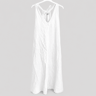 Libby white linen jumpsuit *NEW*